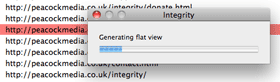 Mac progress bar